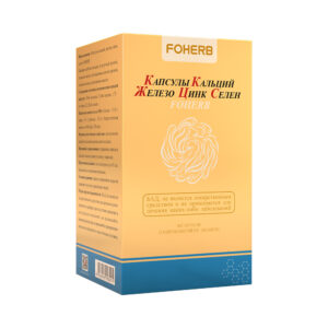 капсулы кальций, железо, цинк, селен whieda